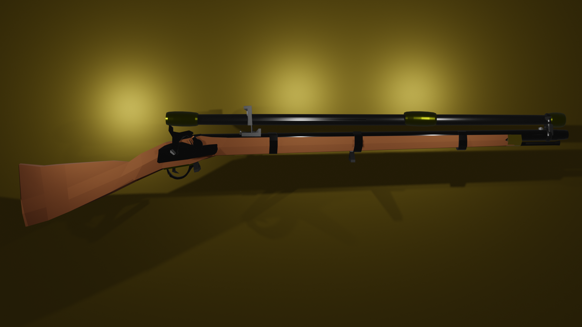 M1855 Witworth Sniper Rifle preview image 1